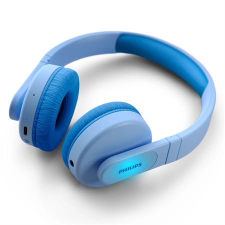 Philips TAK4206BL/00 Mavi Mikrofonlu Kablosuz Kulak Üstü Çocuk Kulaklığı